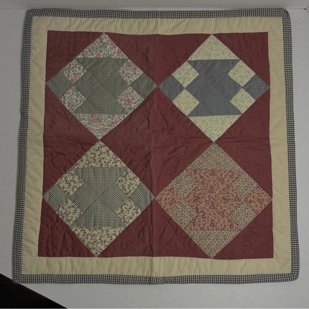 Handmade Vintage Wall or Doll Quilt